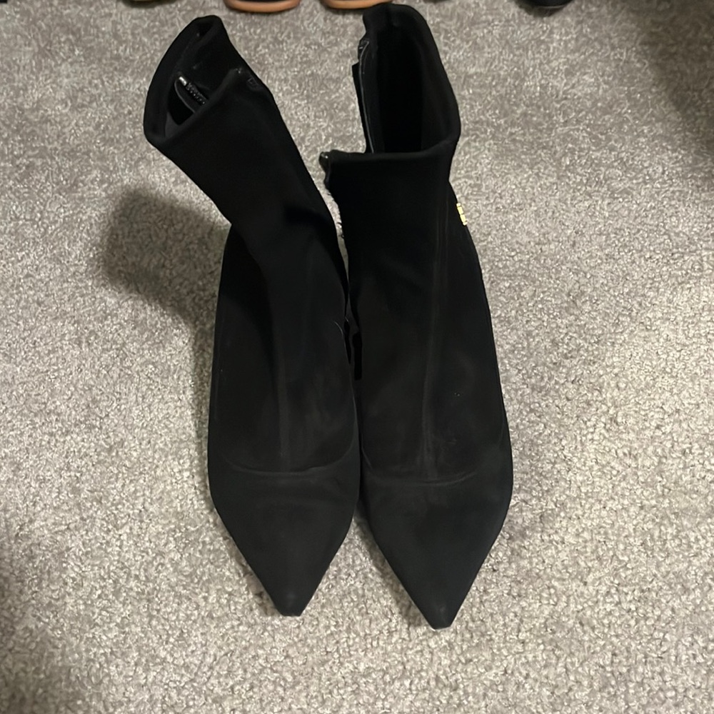 Tory Burch Suede Heeled Boots
